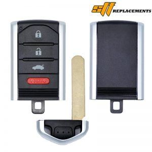 2009-2014 REPLACEMENT 4B SMART KEY REMOTE FOB TRANSMITTER FOR ACURA TL 72147-TK4-A71 M3N5WY8145
