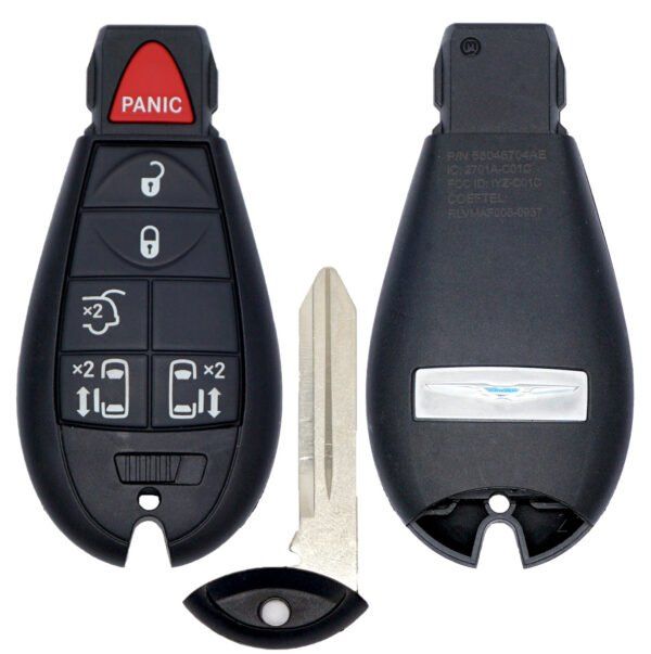 2008-2016 CHRYSLER TOWN & COUNTRY 6B FOBIK STYLE KEYLESS REMOTE FOB TRANSMITTER IYZ-C01C 56046704