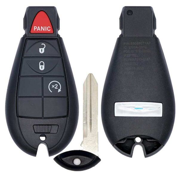 2008-2016 CHRYSLER TOWN & COUNTRY 4B FOBIK STYLE KEYLESS REMOTE FOB TRANSMITTER IYZ-C01C 68066871
