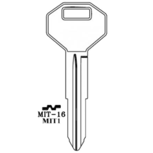 JMA MITSUBISHI MIT1 / X176 BLANK KEY MIT-16E PACK OF 10