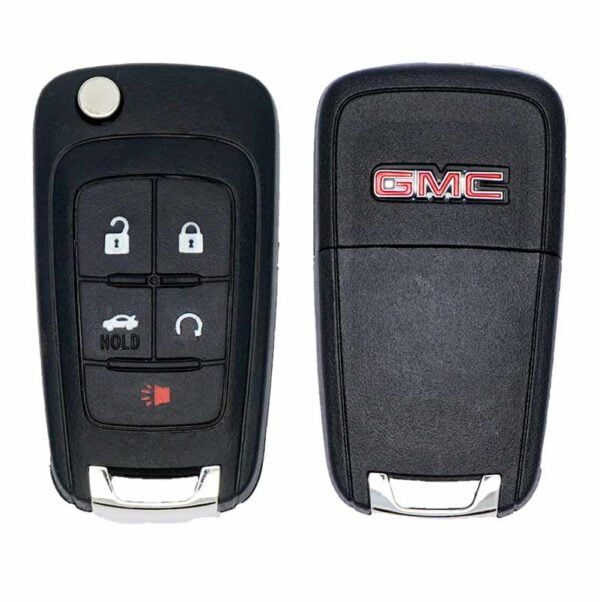 2010-2022 GMC TERRAIN 5B FLIP KEY REMOTE TRANSMITTER OHT01060512