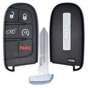 2014-2022 JEEP GRAND CHEROKEE 5B SMART KEYLESS PROXIMITY REMOTE FOB 68143505 M3N-40821302