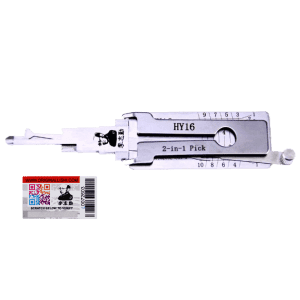 ORIGINAL LISHI HY16 2 IN 1 LOCKSMITH DOOR TRUNK PICK TOOL