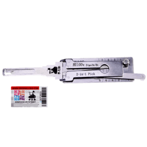 ORIGINAL LISHI HU100 B116 8 CUT 2 IN 1 LOCKSMITH IGNITION PICK TOOL