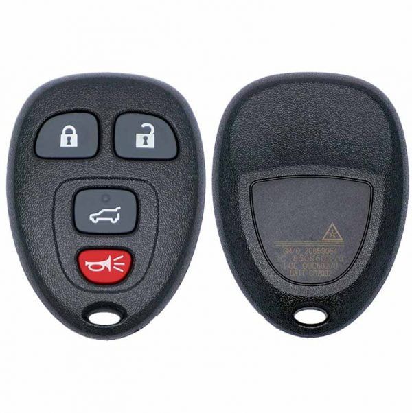 2007-2017 GM GMC CHEVROLET BUICK KEYLESS ENTRY REMOTE FOB 4B POWER HATCH OUC60221 / OUC60270