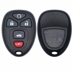 2006-2016 GM GMC CHEVROLET BUICK CADILLAC 5B KEYLESS ENTRY REMOTE FOB TRANSMITTER W/ REMOTE START OUC60221 / OUC60270