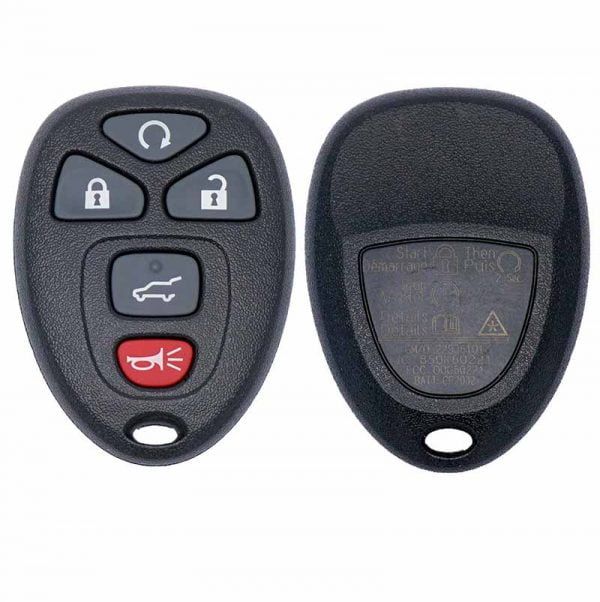2007-2017 GM GMC CHEVROLET BUICK KEYLESS ENTRY REMOTE 5B REMOTE START & POWER HATCH OUC60221 / OUC60270
