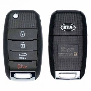 2014-2017 KIA RIO 4B FLIP STYLE KEYLESS REMOTE FOB TRANSMITTER TQ8-RKE-3F05 UB14MY