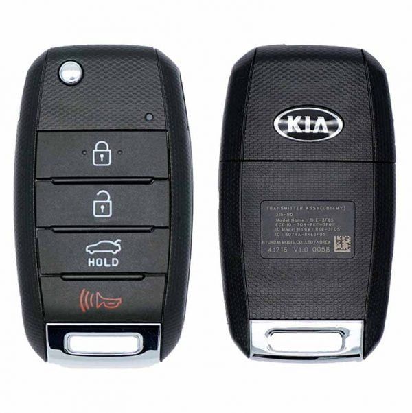 2014-2017 KIA RIO 4B FLIP STYLE KEYLESS REMOTE FOB TRANSMITTER TQ8-RKE-3F05 UB14MY