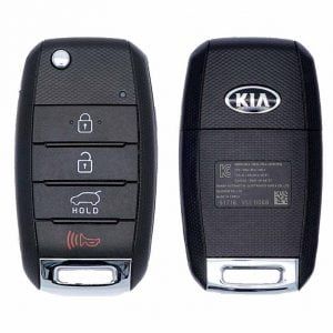 2014-2019 KIA SOUL 4B FLIP STYLE KEYLESS REMOTE FOB TRANSMITTER OSLOKA-875T PSD1 95430-B2101