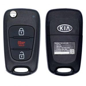 2012-2013 KIA RIO 3B FLIP STYLE KEYLESS REMOTE FOB TRANSMITTER TQ8-RKE-3F02 (UB)