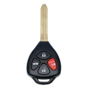 2007-2010 TOYOTA CAMRY 4B REMOTE HEAD KEYLESS FOB HYQ12BBY / HYQ12BDC 89070-06231 4D67 DOT CHIP