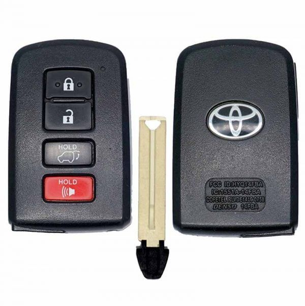 2013-2018 TOYOTA RAV4 4B SMART KEYLESS PROXIMITY REMOTE FOB 89904-0R080 HYQ14FBA G