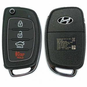 2017-2020 HYUNDAI SONATA 4B FLIP STYLE KEYLESS REMOTE FOB TRANSMITTER TQ8-RKE-4F25 95430-C1210