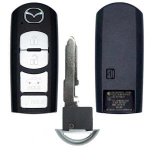 2014-2019 MAZDA 3 6 MX-5 MIATA 4B SMART KEYLESS PROXIMITY REMOTE TRANSMITTER WAZSKE13D02