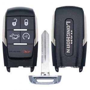 2019-2024 RAM LONGHORN SMART KEY 5B PROXIMITY REMOTE FOB TRANSMITTER FOB GQ4-76T 68375456