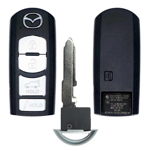 2016-2020 MAZDA CX-5 CX-9 4B SMART KEYLESS PROXIMITY REMOTE FOB TRANSMITTER WAZSKE13D01