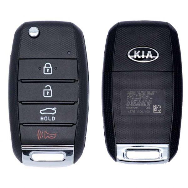 2018-2023 KIA RIO 4B FLIP STYLE KEYLESS REMOTE FOB TRANSMITTER 95430-H9700