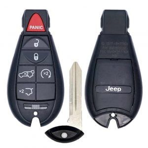 2008-2010 JEEP COMMANDER 6B FOBIK STYLE KEYLESS REMOTE FOB M3N5WY783X 05026347