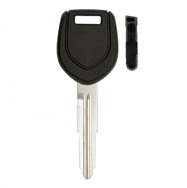 SOLID HEAD TRANSPONDER KEY SHELL FOR MITSUBISHI MIT17