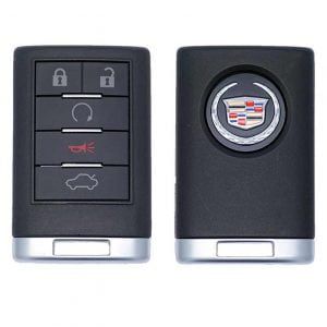 2008-2013 CADILLAC 5B KEYLESS ENTRY REMOTE FOB OUC6000066