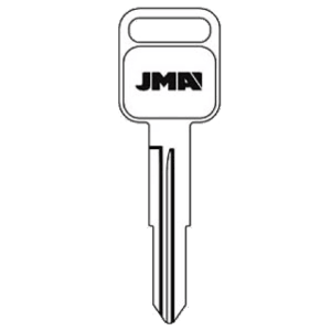 JMA GM B74 / X198KEY BLANK GM-15D PACK OF 10