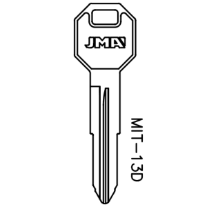 JMA MITSUBISHI MI57 / X229 KEY BLANK MIT-13D PACK OF 10