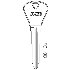 JMA H65 X221 FORD KEY BLANK FO-9D PACK OF 10