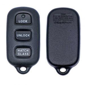 TOYOTA MATRIX PONTIAC VIBE 3B KEYLESS ENTRY REMOTE TRANSMITTER GQ43VT14T