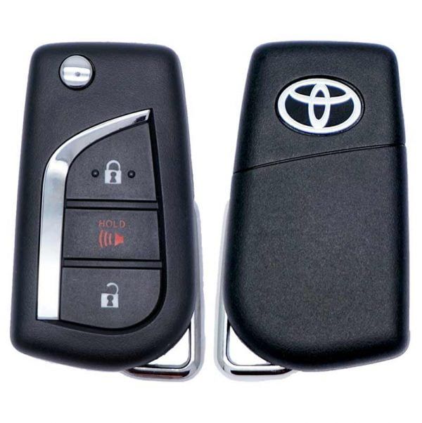 2020-2022 TOYOTA C-HR 3B FLIP KEYLESS REMOTE FOB TRANSMITTER 89070-F4082 MOZB3M2F2L