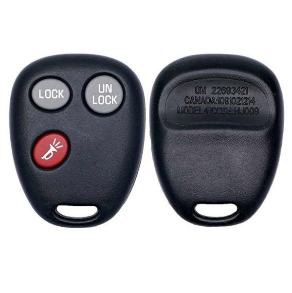 2002-2003 SATURN VUE 3B KEYLESS ENTRY REMOTE FOB 22693421 LHJ009