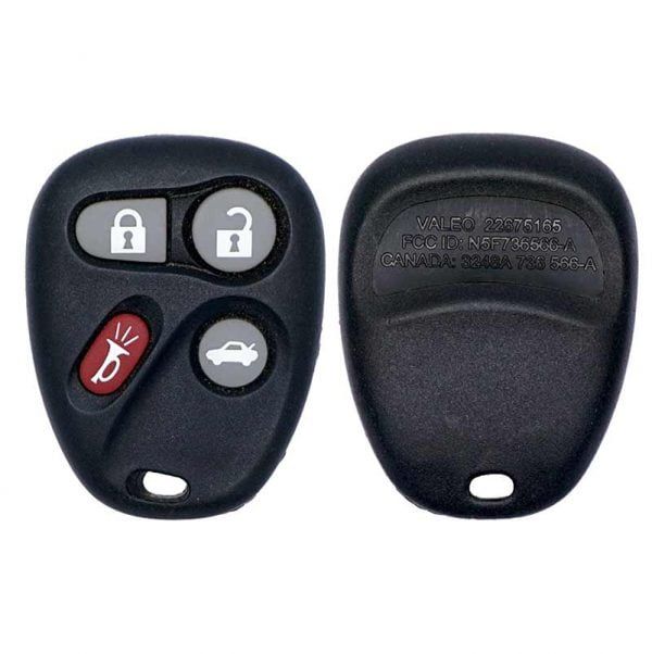 2005-2007 SATURN ION REDLINE 2 3 4B KEYLESS ENTRY REMOTE FOB 22675165