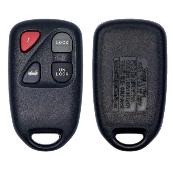 2001-2005 MAZDA MIATA MILLENIA 4B KEYLESS ENTRY REMOTE FOB TRANSMITTER KPU41701