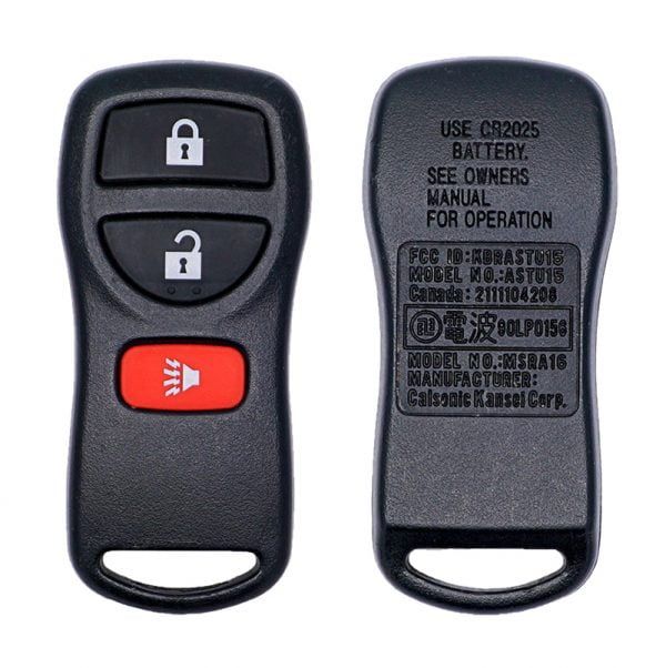 2002-2007 3B NISSAN INFINITI KEYLESS ENTRY REMOTE FOB TRANSMITTER KBRASTU15
