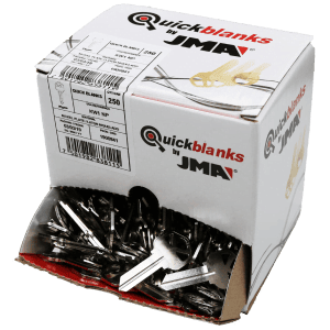 JMA KW1 RESIDENTIAL KEYS NICKEL PLATED 250-PACK KWI-1KE-NP