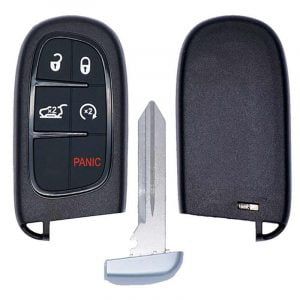 NEW REPLACEMENT CASE SHELL FOR JEEP CHEROKEE 5B SMART KEYLESS PROXIMITY REMOTE FOB 68141580