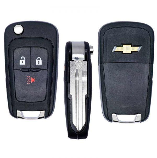2013-2015 CHEVROLET SPARK 3B FLIP KEY REMOTE TRANSMITTER A2GM3AFUS03 95989830