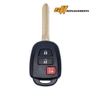 2013-2021 REPLACEMENT TOYOTA REMOTE HEAD KEYLESS ENTRY FOB 3B GQ4-52T H CHIP