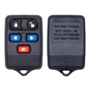 1999-2007 FORD LINCOLN MERCURY 5B KEYLESS ENTRY REMOTE FOB TRANSMITTER CWTWB1U551