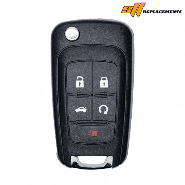 2010-2021 5B REPLACEMENT CHEVROLET FLIP KEYLESS REMOTE TRANSMITTER OHT01060512