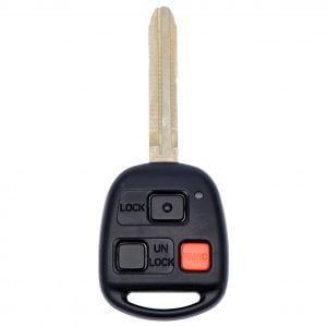 1998-2002 TOYOTA LANDCRUISER 3B REMOTE HEAD FOB TRANSMITTER HYQ12BBT 4C CHIP