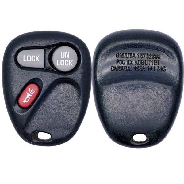 1998-2002 GENERAL MOTORS 3B KEYLESS ENTRY REMOTE FOB TRANSMITTER 15732803 KOBUT1BT