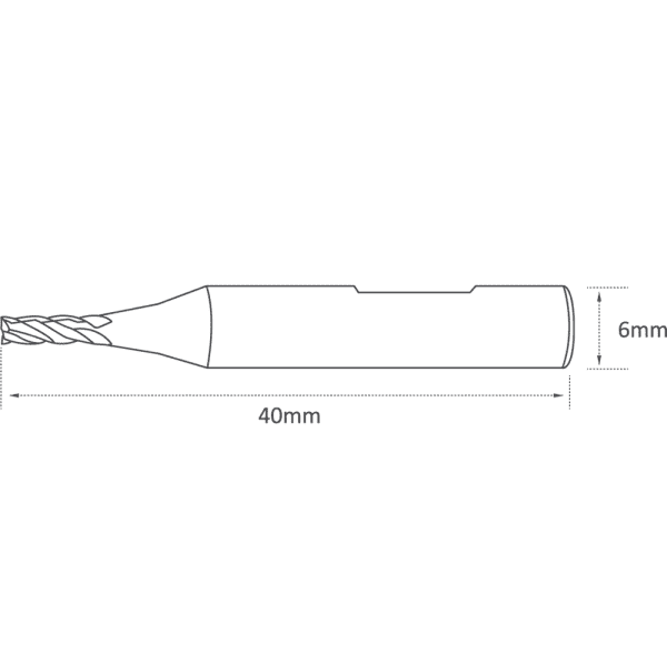 1.9mm END MILL CUTTER FOR TRITON/CONDOR - Image 3