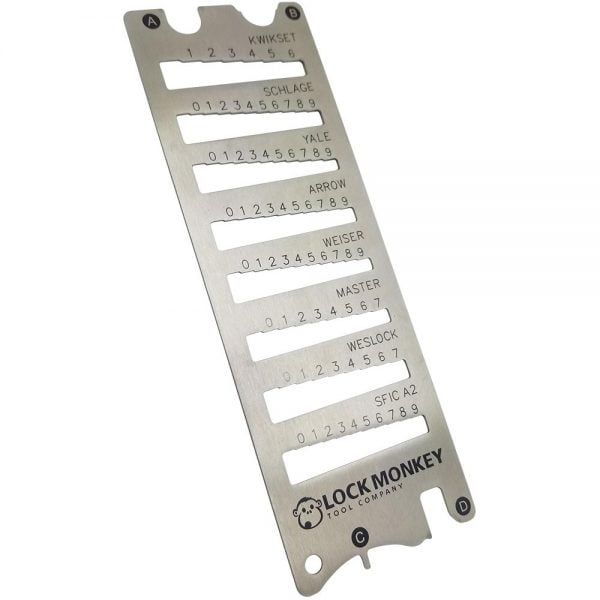 12 IN 1 RESIDENTIAL / COMMERCIAL KEY DECODER MK380 BY LOCK MONKEY