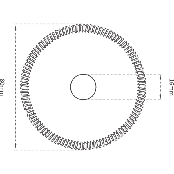 80mm (84°) ANGLE MILLING CUTTER FOR JMA KEYLINE SILCA - Image 2
