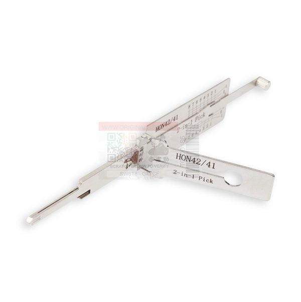 ORIGINAL LISHI HON41 / HON42 HONDA BIKE 2-IN-1 PICK - ANTI GLARE