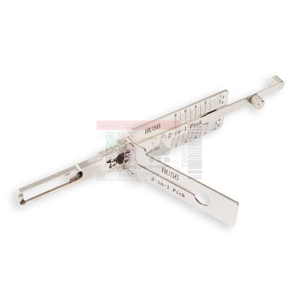 ORIGINAL LISHI HU56 S60HF-P 2-TRACK HS VOLVO 2-IN-1 PICK - DOOR/TRUNK