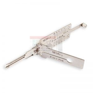ORIGINAL LISHI NE75 NE38 RV4 FOR LAND ROVER 2-IN-1 PICK - DOOR/TRUNK