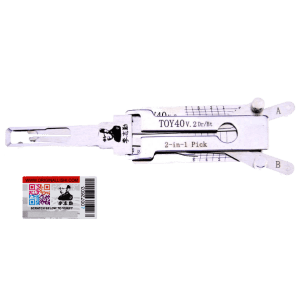 ORIGINAL LISHI TOY40 LEXUS LONG TR49 2-IN-1 PICK