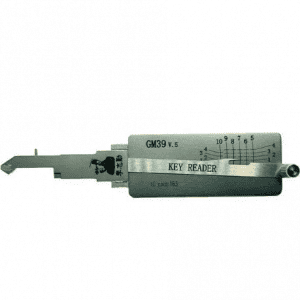 ORIGINAL LISHI DECODER KEY READER V.5 FOR GM39 DOOR LOCKS WITH SIDEBAR - ANTI GLARE